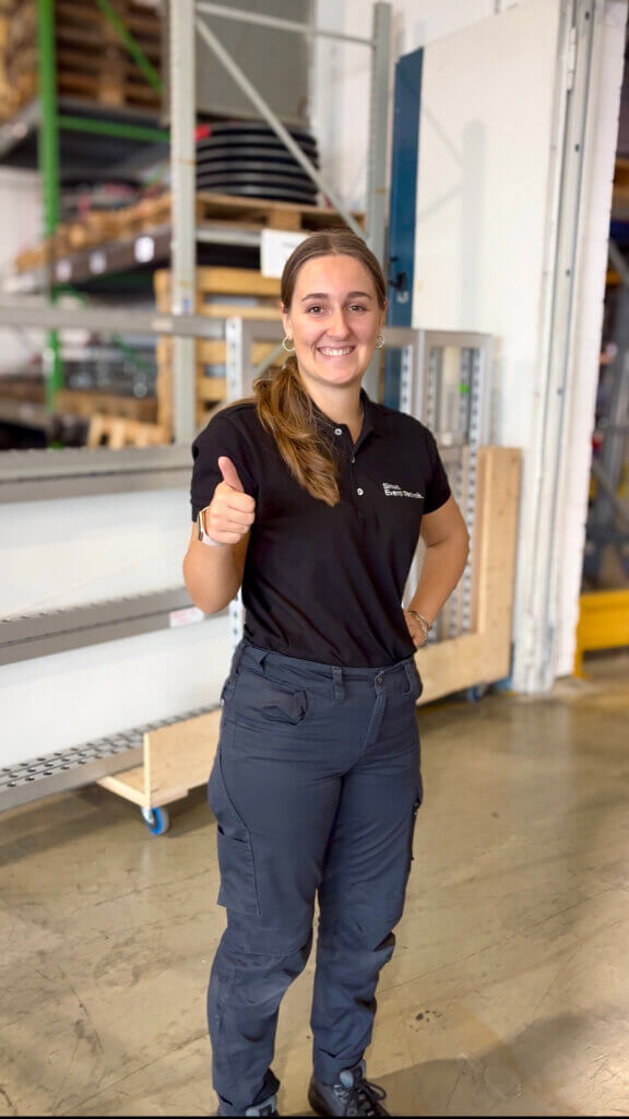 img 8424 Emilia Auszubildende bei Sinus 2025 Veranstaltungskauffrau