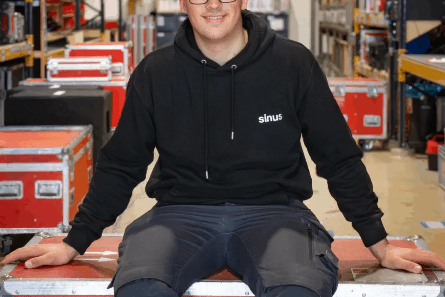 Ausbildungsstart théo 2025 Fachkraft für Veranstaltungstechnik